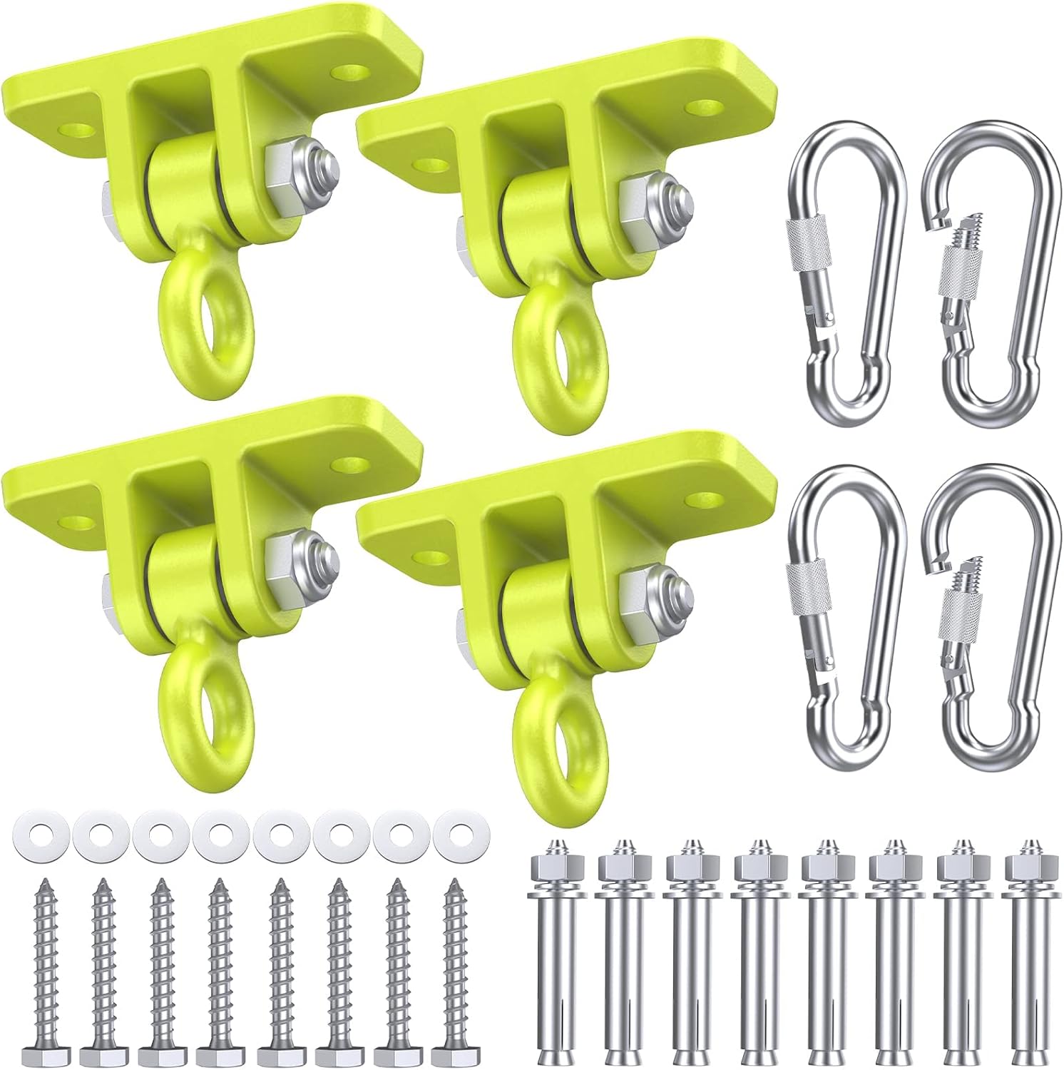 Heavy Duty Swing Hangers - 5000 lbs, 4-Pack