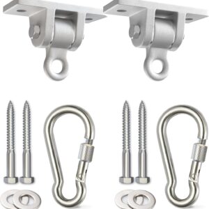 Heavy-Duty Swing Set Hangers – 2 Pack with Locking Hooks