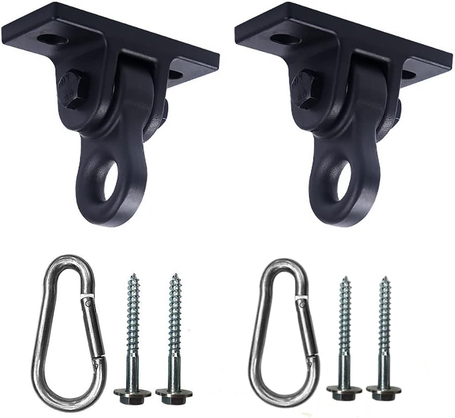 ABUSA Heavy Duty Swing Hangers - 5000 lb Capacity (2 Pack)