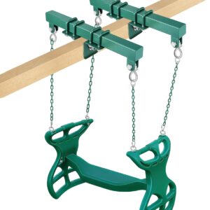 BETOOLL Dual Glider Swing Brackets & Seats Bundle