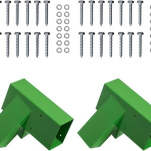 PLAYBERG Heavy-Duty Steel Swing Brackets - Set of 2