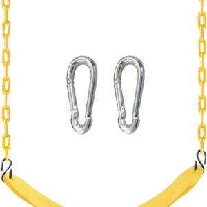 TURFEE Kids Swing Seat Replacement Kit - Yellow