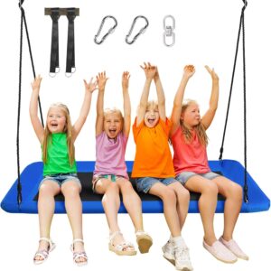 Costzon 700lb Giant 60" Platform Swing - Blue