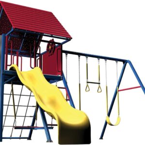 Lifetime A-Frame Playset with Slide & Swings