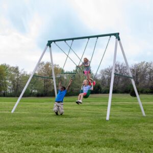 Backyard Discovery Big Brutus Steel Swing Set