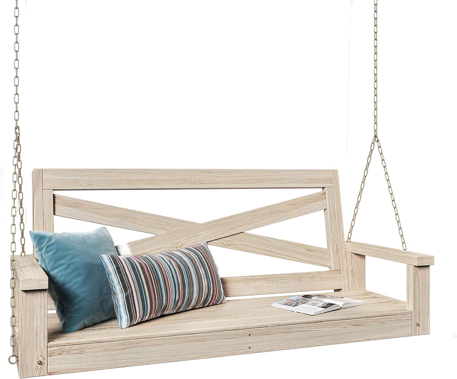Porchgate Amish Heavy Duty 700 Lb Porch Swing (5 ft, Unfinished)