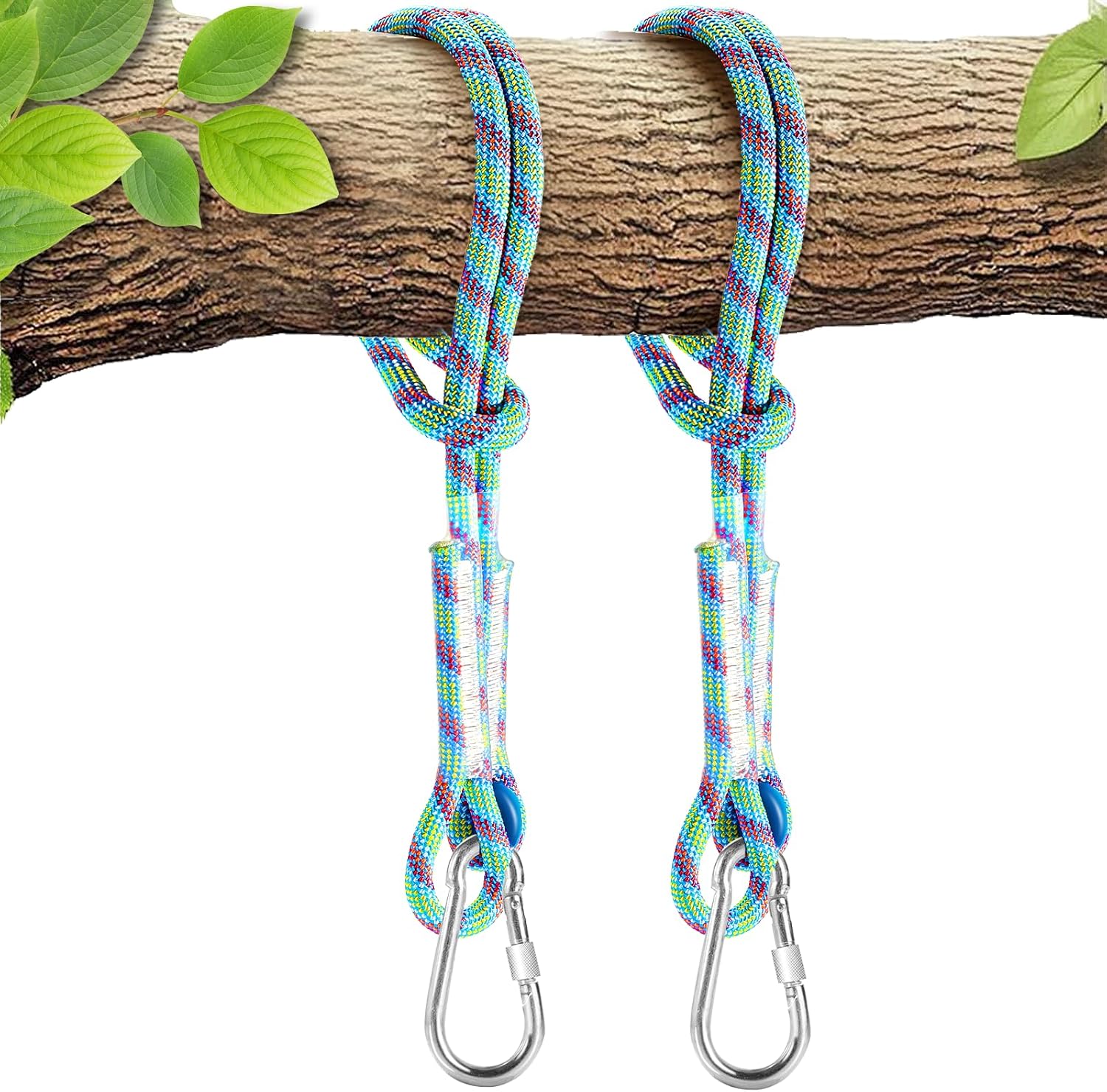 Werfeito Tree Swing Ropes Set (2-Pack), Up to 20FT