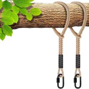 SELEWARE 4ft Hammock Straps (2 Pack) – Beige