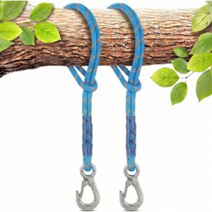 2 Pack 3FT Heavy-Duty Swing Straps w/ Carabiners