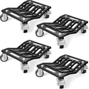 KEDSUM 6000 LBS Heavy Duty Car Wheel Dolly Set (4-Pack)