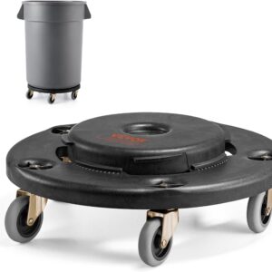 VEVOR Trash Can Dolly for 20-55 Gal Bins, 500lb Capacity