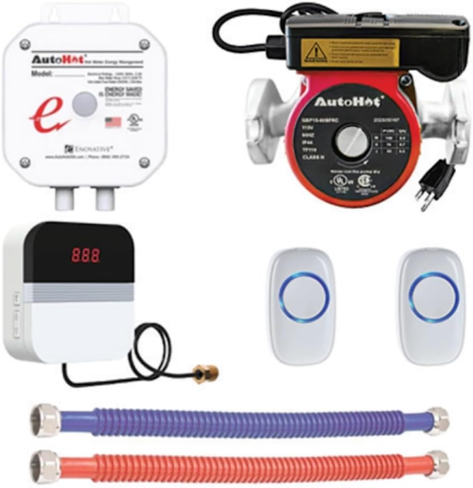 AutoHot DR055A-USC Hot Water Pump | Save Water & Energy