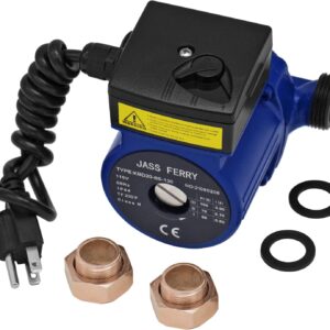 JASSFERRY Hot Water Recirc Pump 115V 3/4" NPT