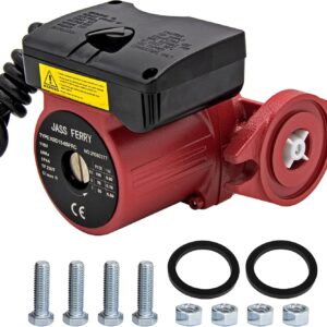 JASSFERRY 1 HP Hot Water Recirculation Pump