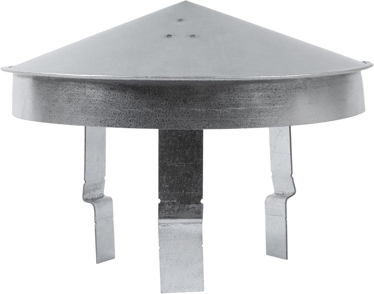 Galvanized Steel Roof Cap for 3-5" Ducts - Weatherproof Chimney Cover