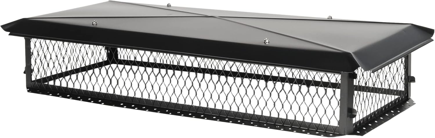 HY-GUARD Multi-Flue Chimney Cap, 14" x 21", Galvanized Steel
