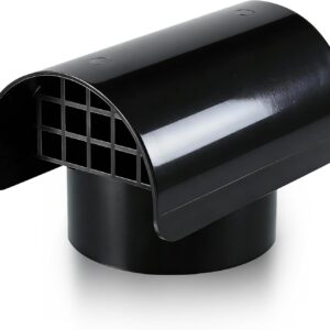 3" Radon Vent Cap – Protects Pipes & Fan Motor