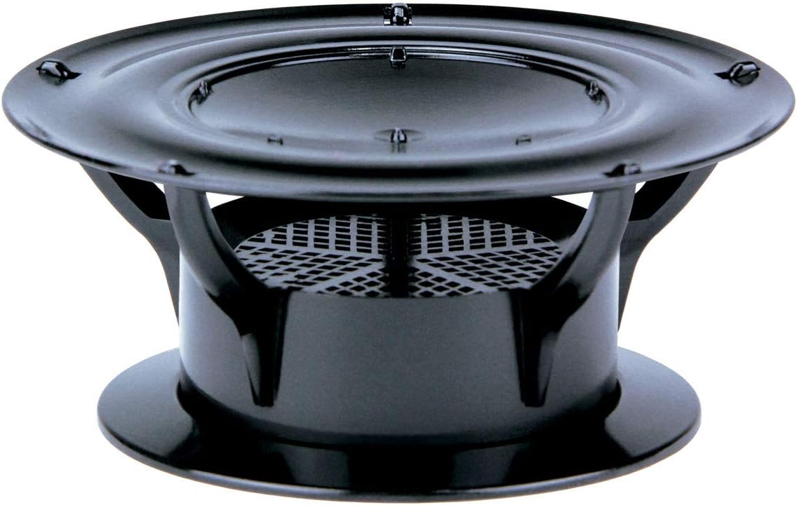 Lippert RV Roof Vent Cap - Odor-Free & Bug-Proof Black Cap