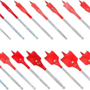 Diablo Speed-TIP Spade Bit Set for Wood - 16-Piece Set