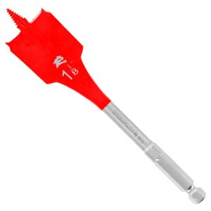 Diablo 1-1/8in Spade Bit, 6in, Speed-Tip, Hex Shank