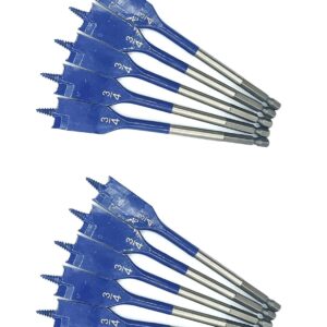 TJPoto 3/4" x 6" Spade Bits - Pack of 10
