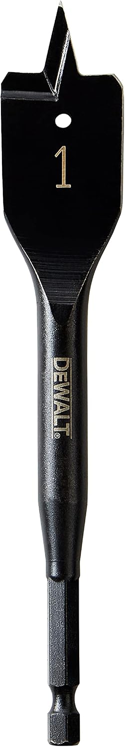 DEWALT 1" Spade Bit for Fast, Clean Holes