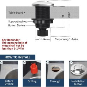 Etoolcity Air Switch Kit for Garbage Disposals