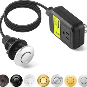 Stainless Steel Air Switch Kit for Waste Disposals