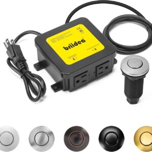 Briidea Dual-Outlet Air Switch Kit for Garbage Disposal