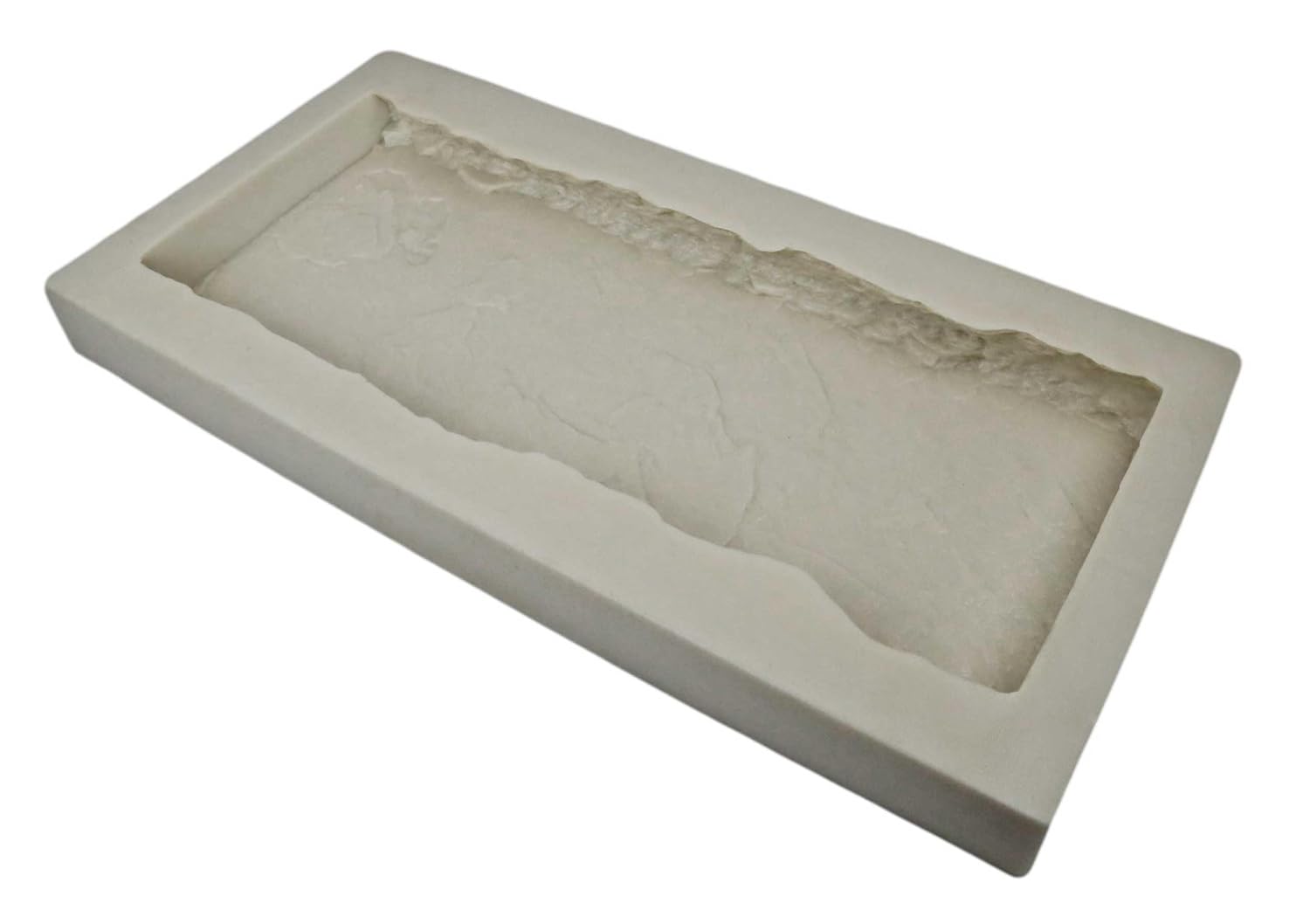 Veneer Stone Rubber Mold for Custom Concrete Wall Caps