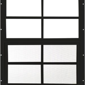 Black 18x23 Shed Window, Sliding, 1-Pack