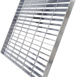 Heavy-Duty 24x24 Galvanized Steel Drain Grate