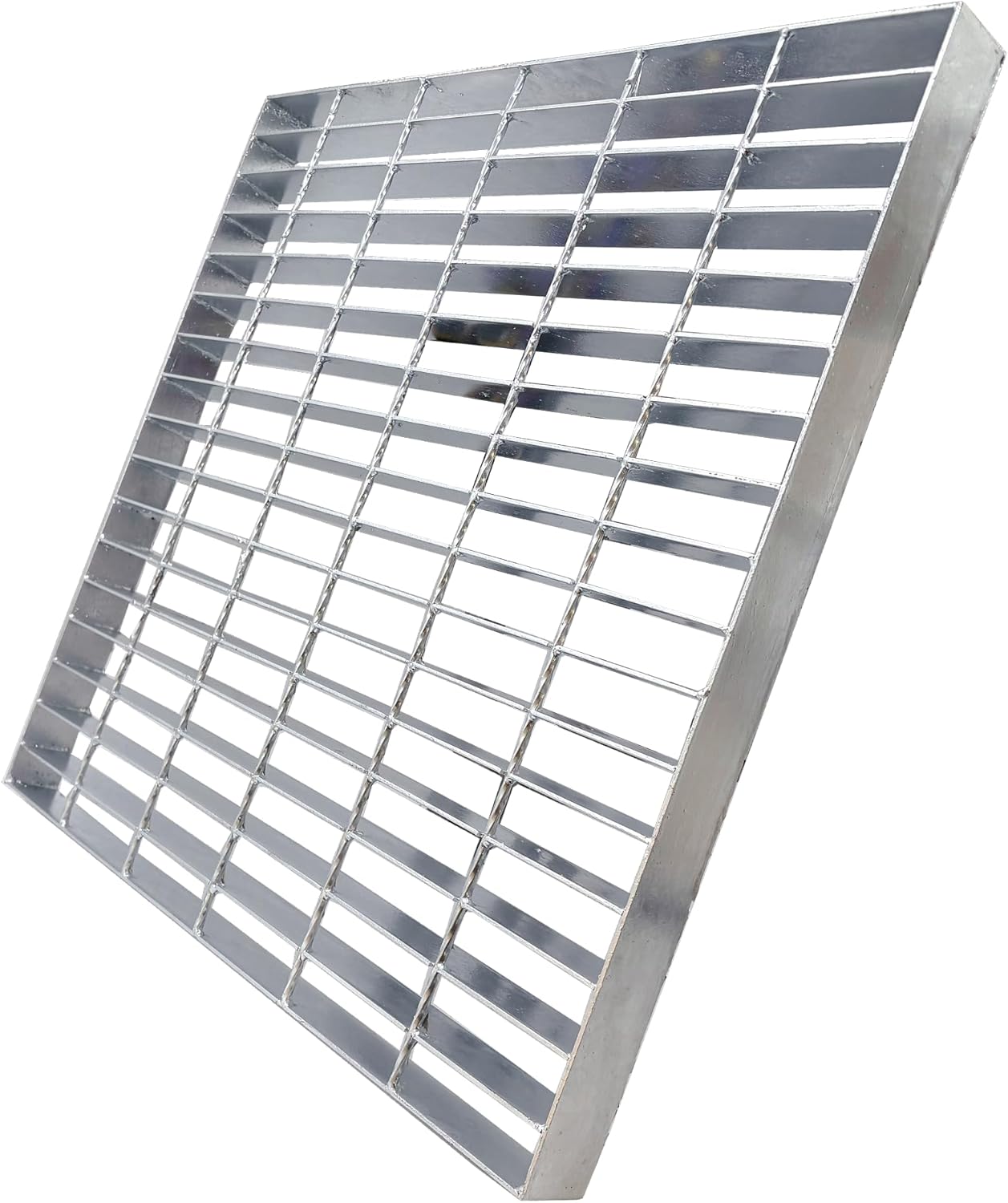 Heavy-Duty 24x24 Galvanized Steel Drain Grate