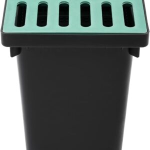 15.7" Catch Basin w/ Grate - Outdoor Drainage Box