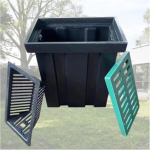 Square Drain Box Catch Basin 18x18in, Yard Drainage