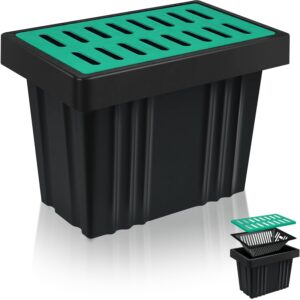 21.6"x13.9"x15.7" FRP Storm Water Catch Basin, Heavy Duty