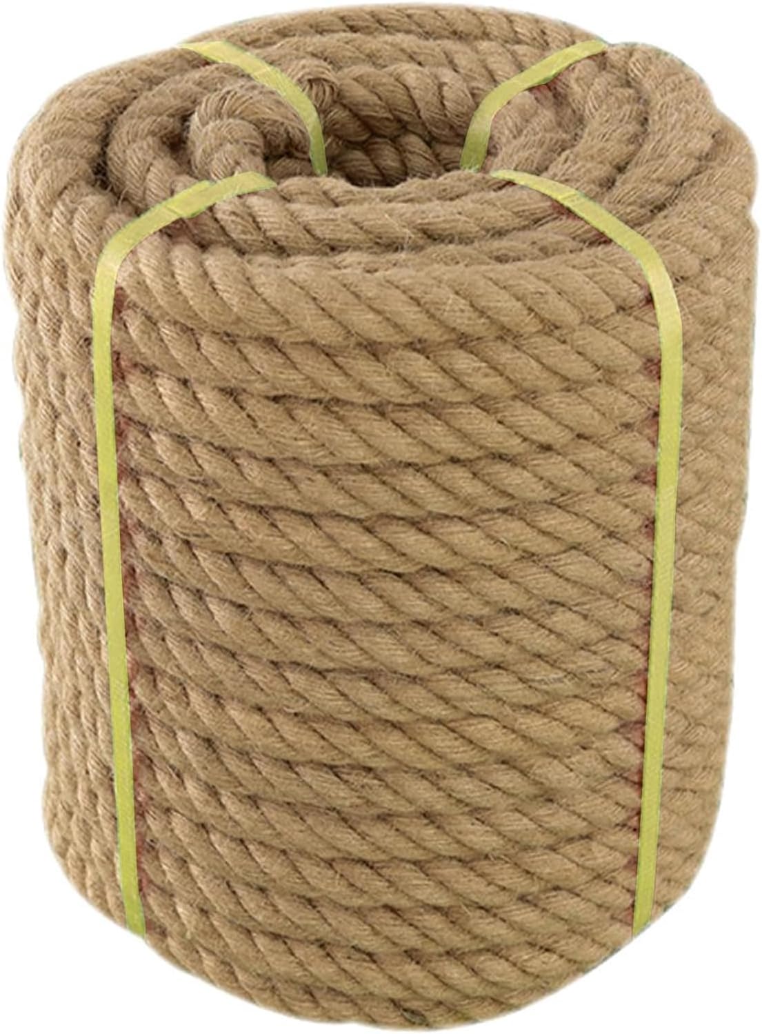 Premium 1" x 50ft Jute Rope – Heavy Duty Manila Rope
