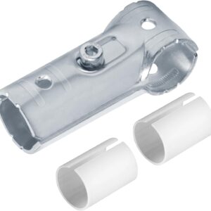 20-Pack 3/4in EMT T Pipe Connector Clamps w/ Adapters