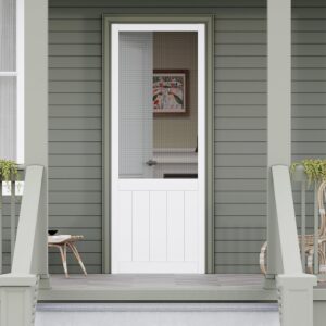 32x80 Inch Pine French Screen Door – Easy Install