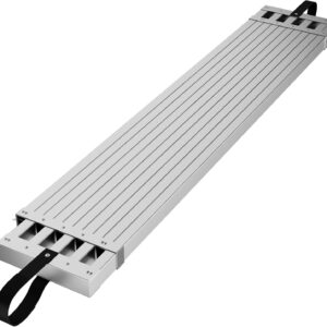 Adjustable Aluminum Work Plank 8-13ft, 440lb Capacity