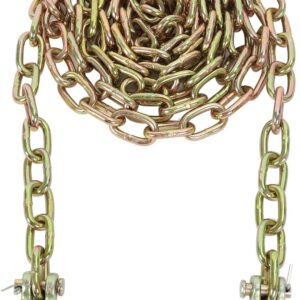 BLACKHORSE-RACING 12ft G70 Tie-Down Chain, 12,100 Lbs