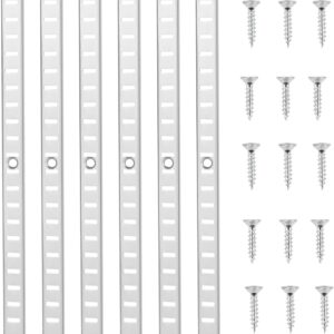 VEVOR 20-Pack Shelf Pilaster, 72.7in Steel Brackets