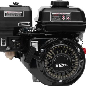 212cc 7.5HP Go Kart Engine - Pull Start Horizontal Motor