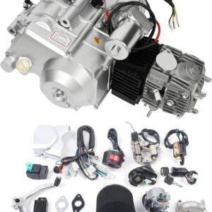 125cc 4-Stroke Go-Kart Engine w/ Reverse & Electric Start