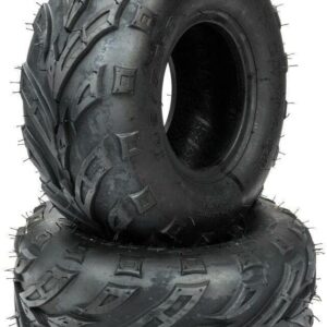 MEZHI 4-Ply ATV Tires Set (2 Pack) - 145/70-6
