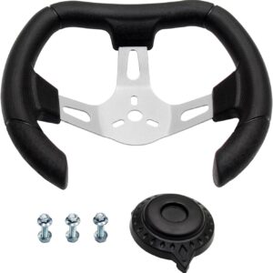 Greesp 11" Racing Steering Wheel for Go Kart & Dune Buggy