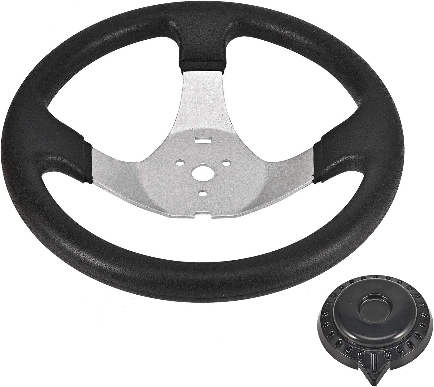 TRKIMAL 300mm Steering Wheel for Go-Kart & Dune Buggy