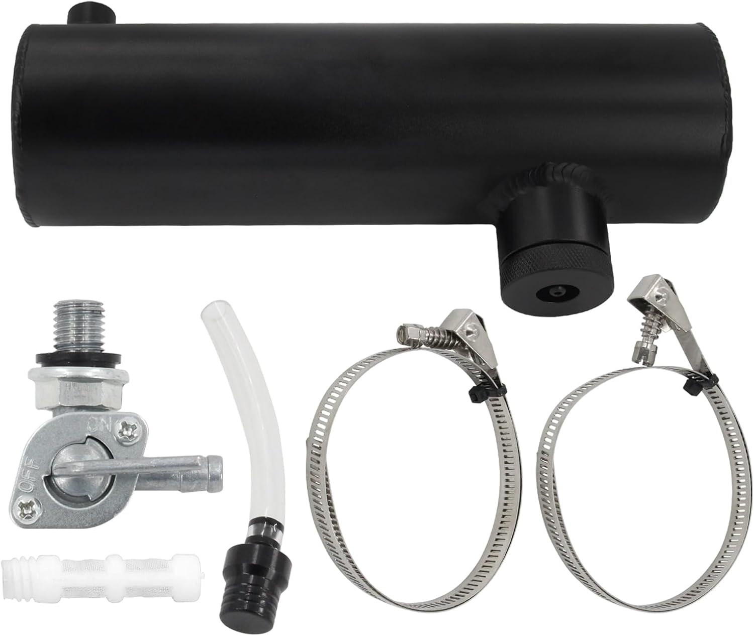 Black Aluminum Go Kart Fuel Tank for Predator 212cc
