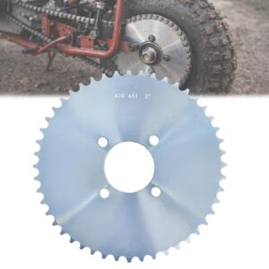 Heavy-Duty 48T Go Kart Sprocket 2" Bore #40/41/420 Chain