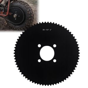 Gekufa 72 Tooth Go Kart Sprocket 2" Bore - Predator Engine Fit
